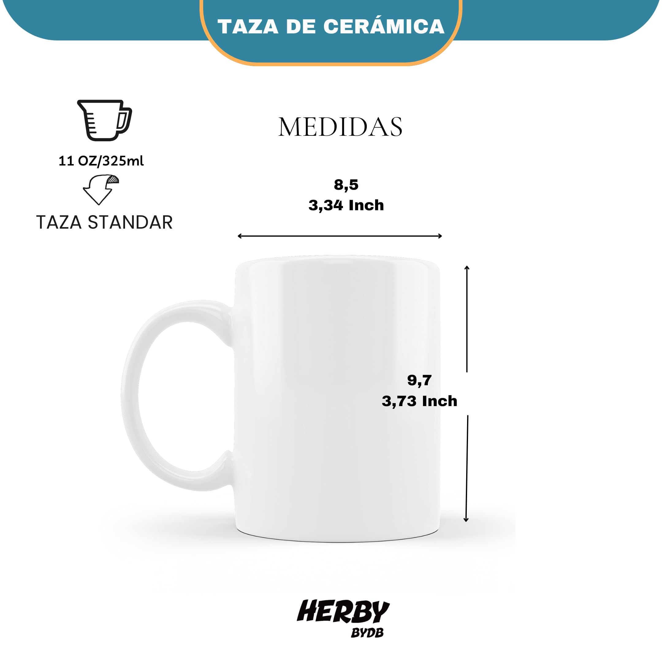 Taza de cerámica de boca personalizada con nombre, regalos para fanáticos del futbol todos los equipos 325 ml para café, té, apta para microondas y lavavajillas (Boca)