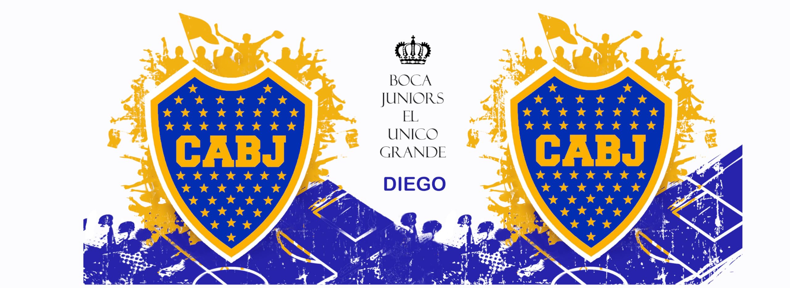 Taza de cerámica de boca personalizada con nombre, regalos para fanáticos del futbol todos los equipos 325 ml para café, té, apta para microondas y lavavajillas (Boca)