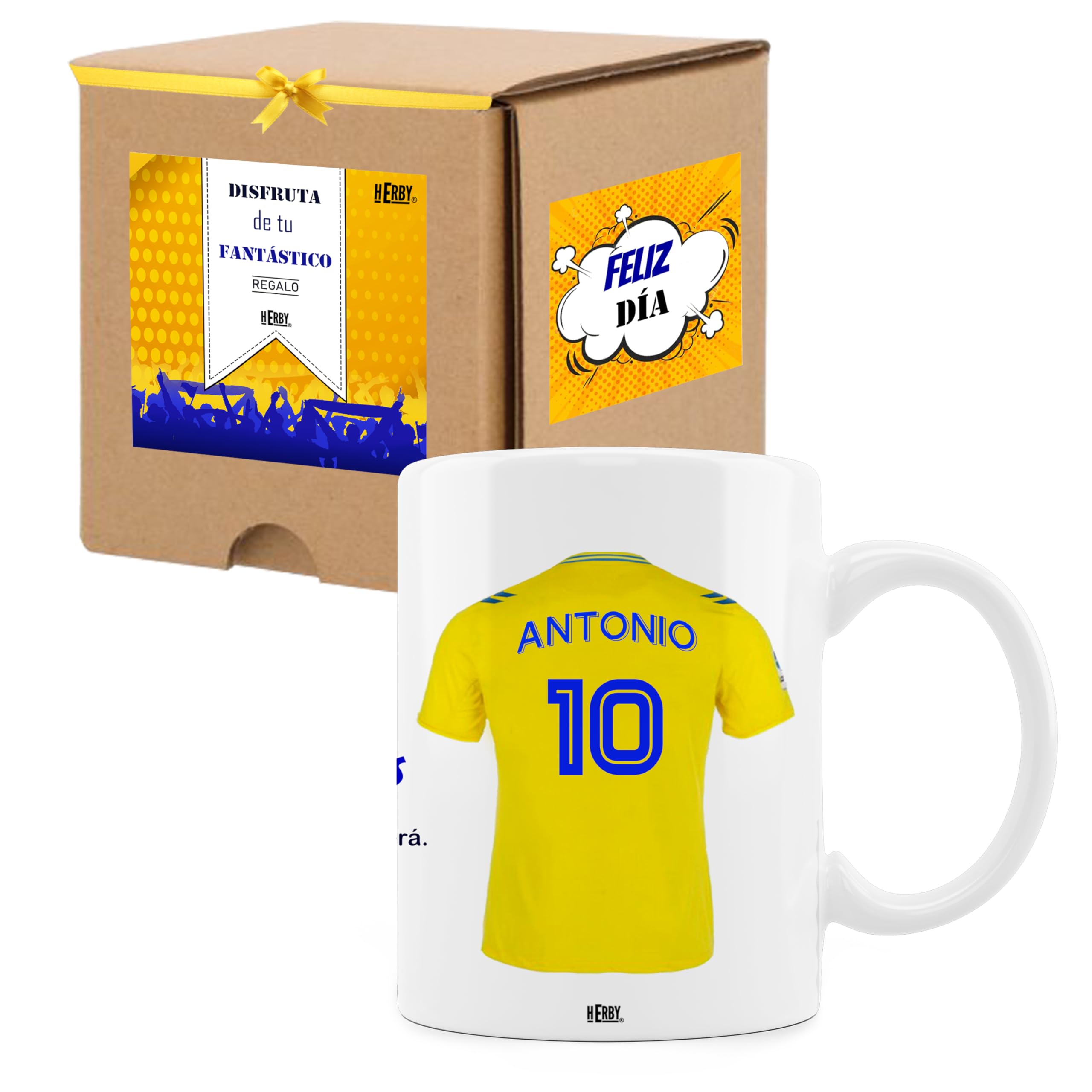 Taza Alavés Cerámica Personalizada Diseño Camiseta 325 Ml Regalo Ideal Para Aficionados Detalle Único Día Del Padre Cumpleaños Fanáticos Futbol Resistente Lavavajillas Microondas (Alavéscerámica)