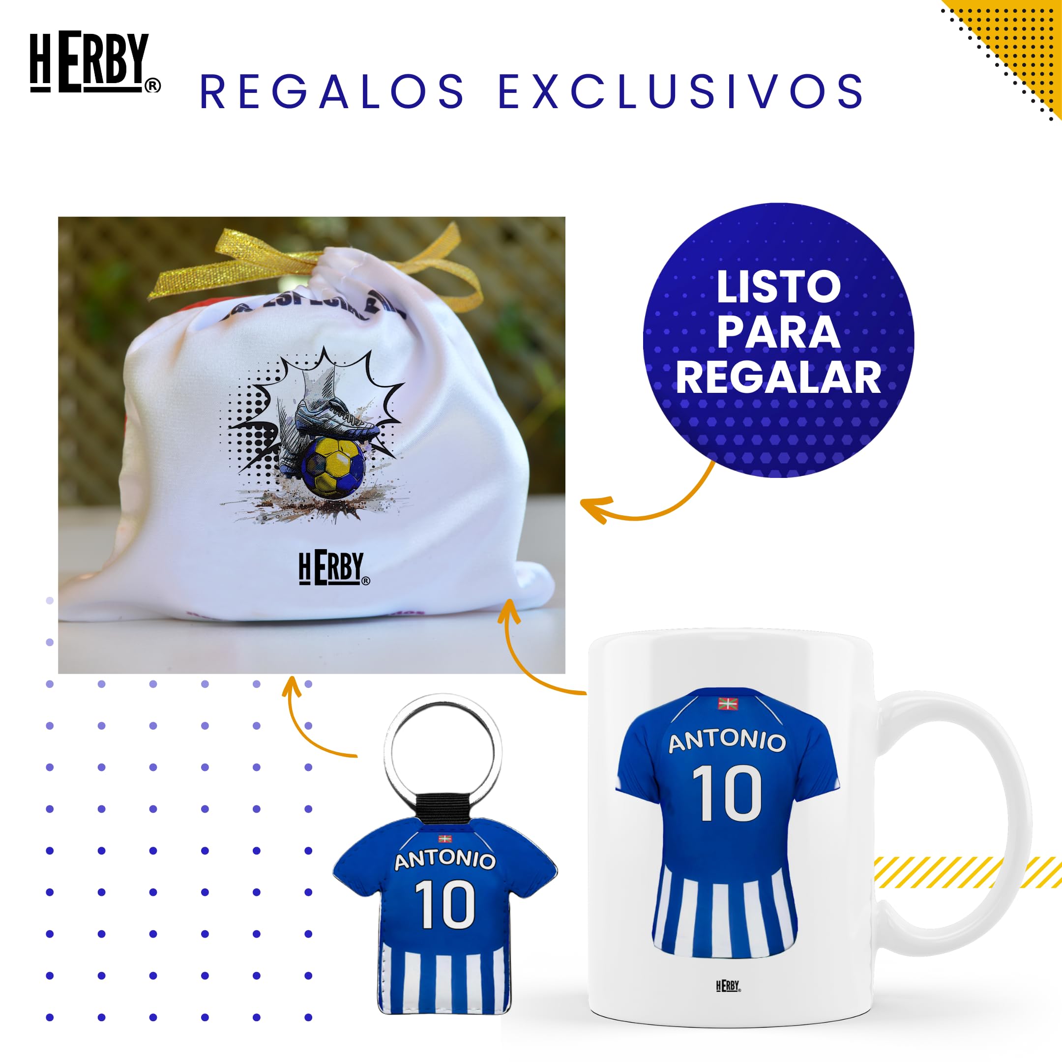 Taza del Almería personalizada con nombre y número más llavero del Almería caja de regalos del Almería taza de cerámica para te café o chocolate de 325 ml regalos para fanáticos del futbol(Almeríax2c)