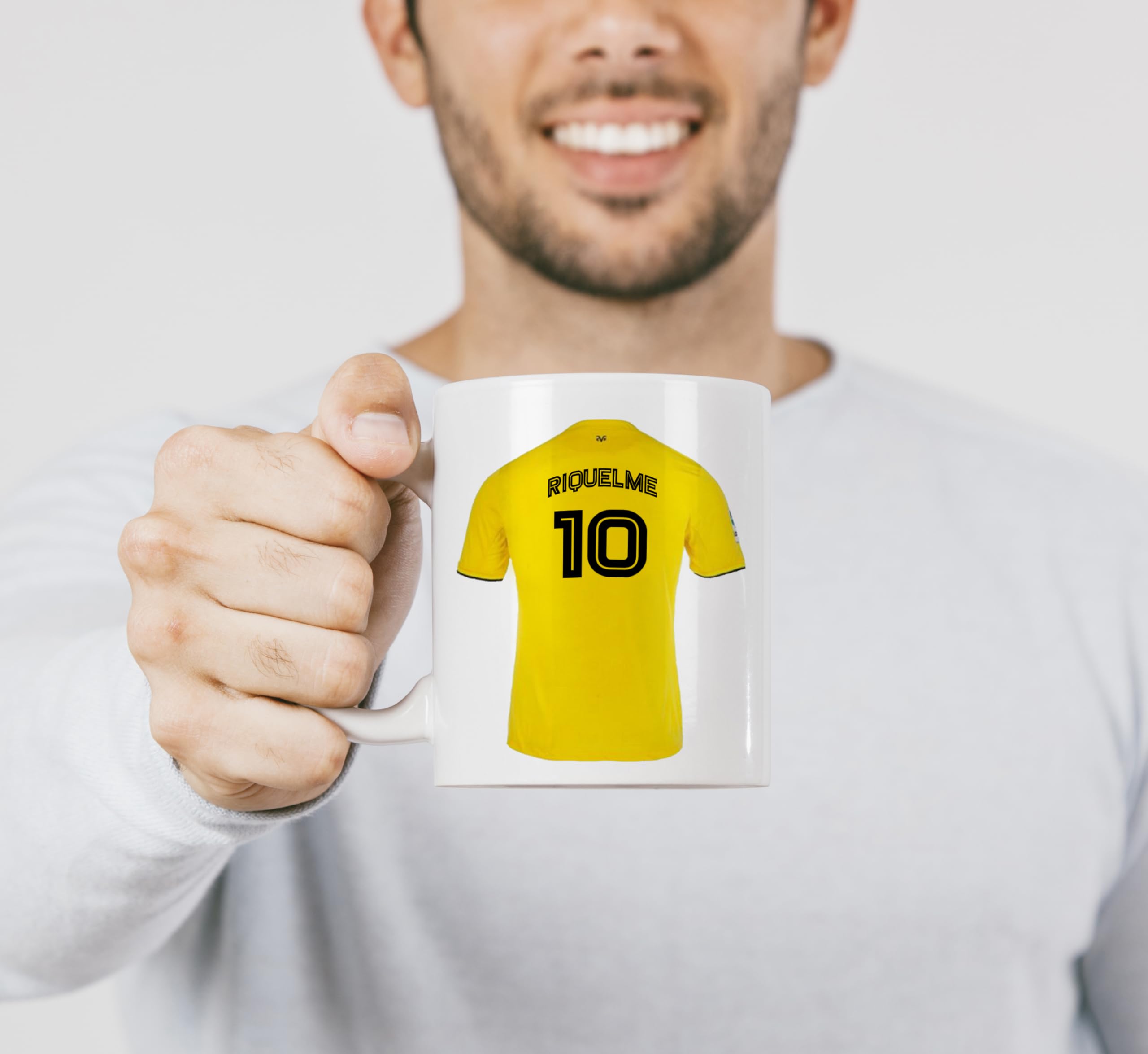 Taza Alavés Cerámica Personalizada Diseño Camiseta 325 Ml Regalo Ideal Para Aficionados Detalle Único Día Del Padre Cumpleaños Fanáticos Futbol Resistente Lavavajillas Microondas (Alavéscerámica)