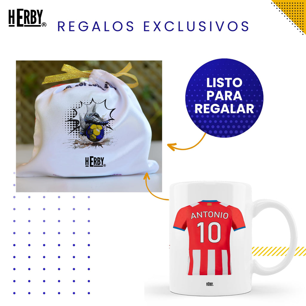 Taza Alavés Cerámica Personalizada Diseño Camiseta 325 Ml Regalo Ideal Para Aficionados Detalle Único Día Del Padre Cumpleaños Fanáticos Futbol Resistente Lavavajillas Microondas (Alavéscerámica)