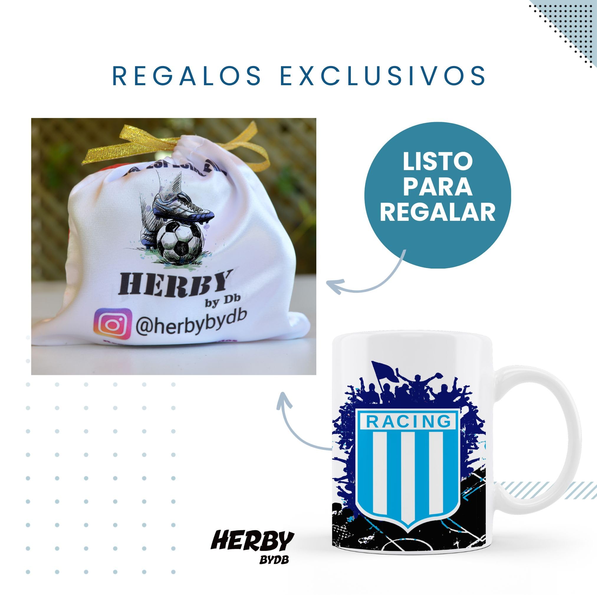 Taza de cerámica de boca personalizada con nombre, regalos para fanáticos del futbol todos los equipos 325 ml para café, té, apta para microondas y lavavajillas (Boca)