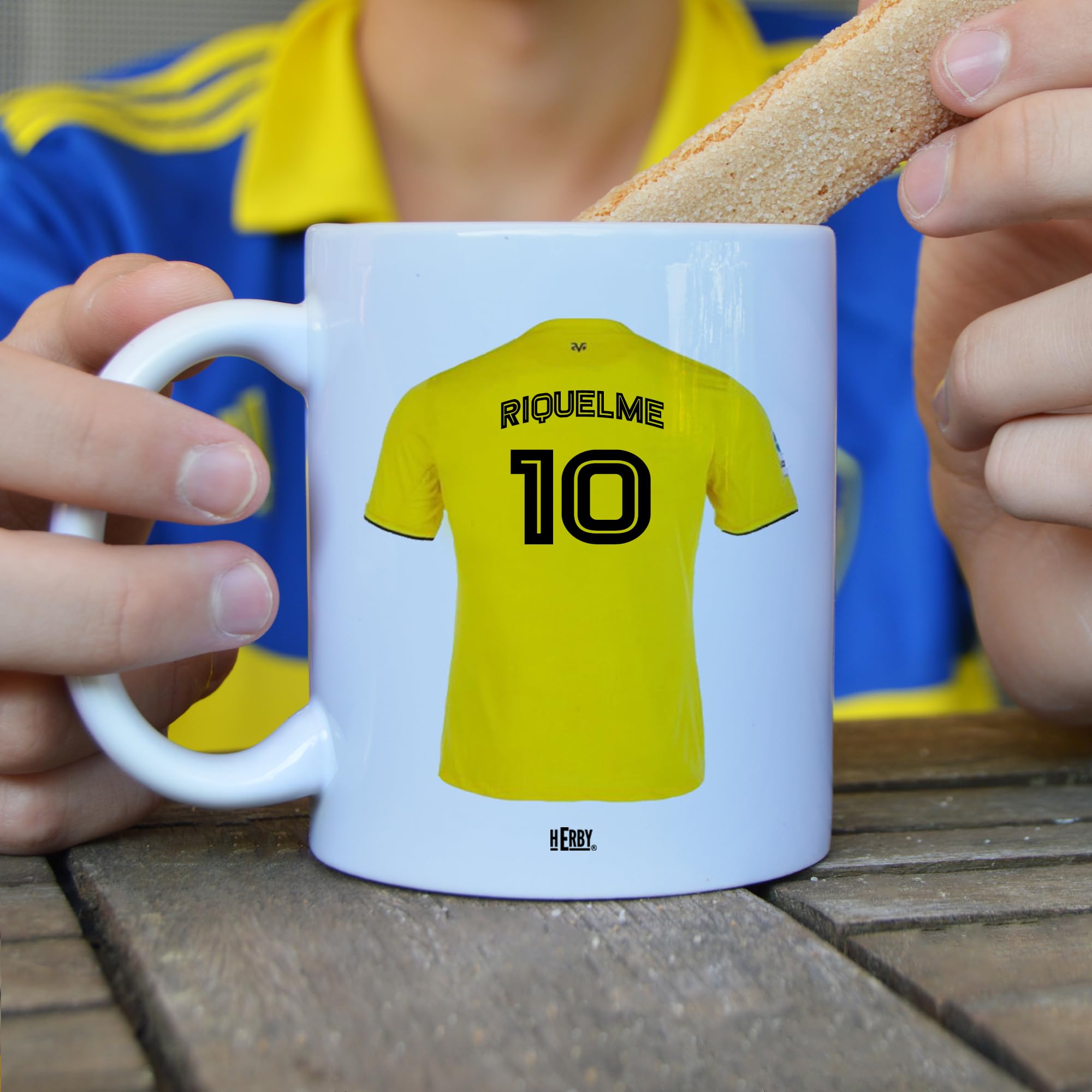 Taza del Almería personalizada con nombre y número más llavero del Almería caja de regalos del Almería taza de cerámica para te café o chocolate de 325 ml regalos para fanáticos del futbol(Almeríax2c)