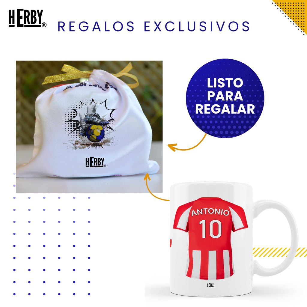 Taza Alavés Cerámica Personalizada Diseño Camiseta 325 Ml Regalo Ideal Para Aficionados Detalle Único Día Del Padre Cumpleaños Fanáticos Futbol Resistente Lavavajillas Microondas (Alavéscerámica)