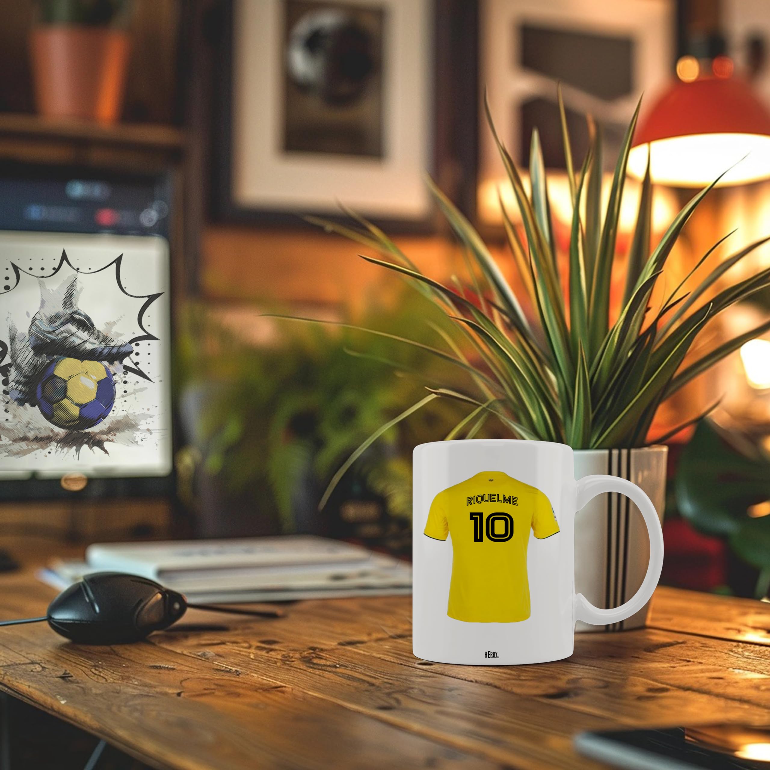 Taza Alavés Cerámica Personalizada Diseño Camiseta 325 Ml Regalo Ideal Para Aficionados Detalle Único Día Del Padre Cumpleaños Fanáticos Futbol Resistente Lavavajillas Microondas (Alavéscerámica)