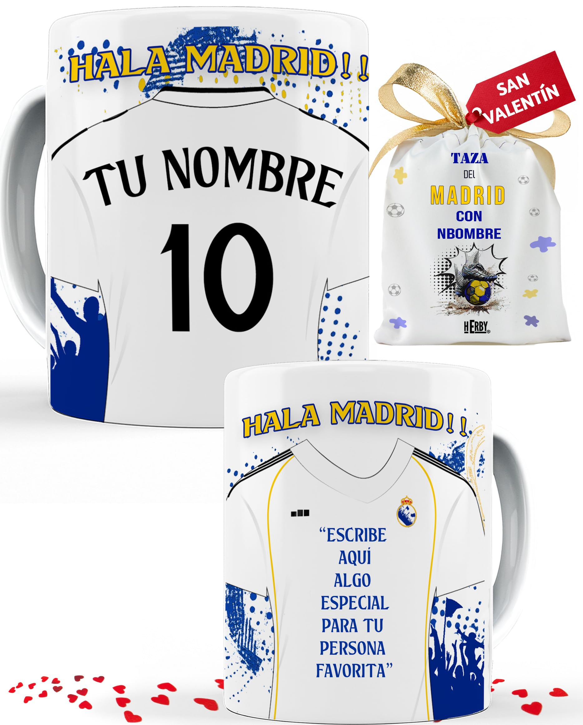 Taza Alavés Cerámica Personalizada Diseño Camiseta 325 Ml Regalo Ideal Para Aficionados Detalle Único Día Del Padre Cumpleaños Fanáticos Futbol Resistente Lavavajillas Microondas (Alavéscerámica)